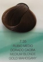 7.35 RUBIO MEDIO DORADO CAOBA